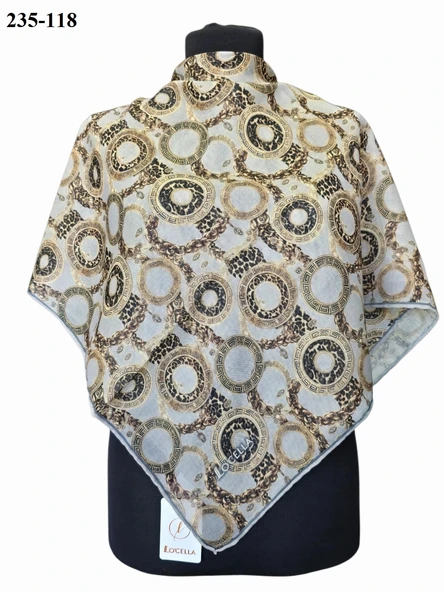 Locella Soft Pamuk Eşarp 235-118 - Resim 2