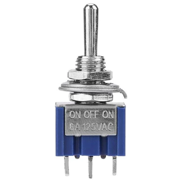 IC-140 On-Off-Onø6mm MTS-103 3P Toggle Switch - Resim 5