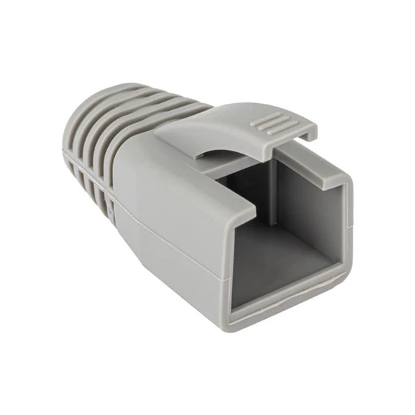 Powermaster PM-23884 CAT7 RJ45 Kılıf Boot Gri  (1 Adet) ürün görseli 1