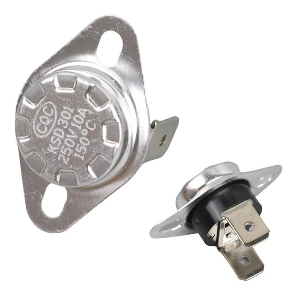 150°C NC (Normalde Kapalı) KSD301 Bimetal Termostat ürün görseli 1