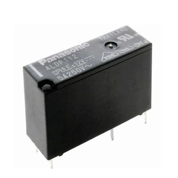 Panasonic ALDP112W 5A 12V 4 Pin Röle (Kombi Kartı İçin Rolesi) ürün görseli 1