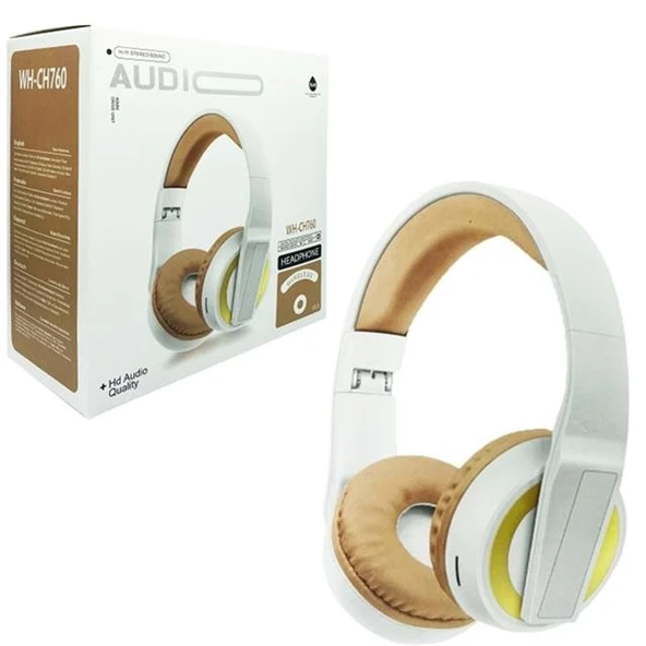 Magicvoice WH-CH760 Kablosuz Bluetooth Kulaküstü Tasarım Kulaklık ürün görseli 1