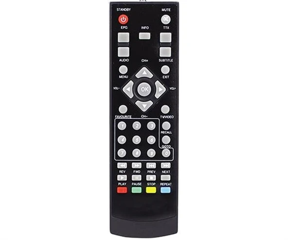 Mersat 13039 Full HD Minibox Uydu Alıcı Kumandası ürün görseli 1
