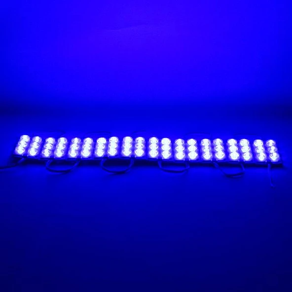 Powermaster 24 Volt 3 Watt Mavi 3030 Cob Modül Led 75*40 - Resim 2