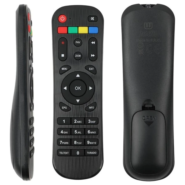 Kawai KW 6850 - KW 6950 - KW 8400 / Polsat PLZ-14923 / Kennon Mini HD Uydu Kumandası ürün görseli 1