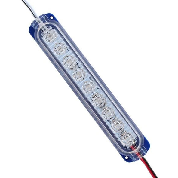 Powermaster Parlak Yanıp Sönen Mavi 24 Volt 1.2 Watt 2835 Modül Led 14*32.5 ürün görseli 1