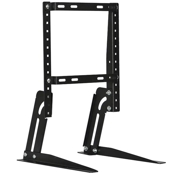 Vontech 22-49 İnc Lcd-Led Kilitli Sabit Askı Aparatı + Tv Ayağı Masa Standı LMA-03 ürün görseli 1
