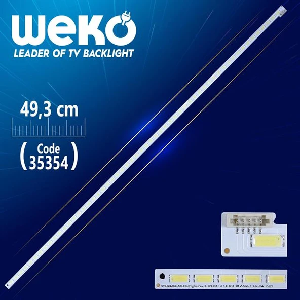 STS400A69_56LED_RTYPE_REV.3_120410_LJ07-01045A - 49.3 Cm - WK-963 Led Tv Bar ürün görseli 1
