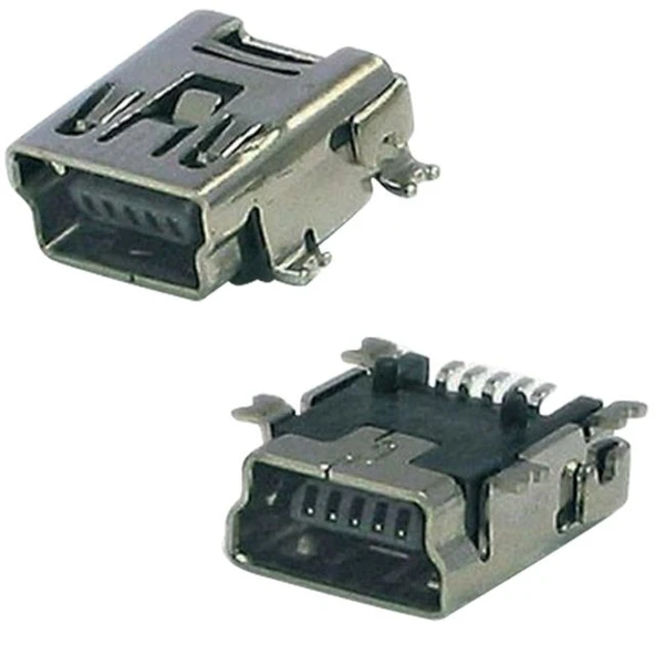 Usb 5 Pin Yatık Şase  (Usb 5 Pin 90) ürün görseli 1