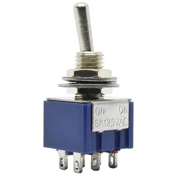 IC-144 On-On Ø6mm Toggle Switch MTS-202 ürün görseli 1