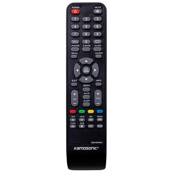 Kamosonic 2200-EP00KA Lcd Led Tv Kumandası ürün görseli 1