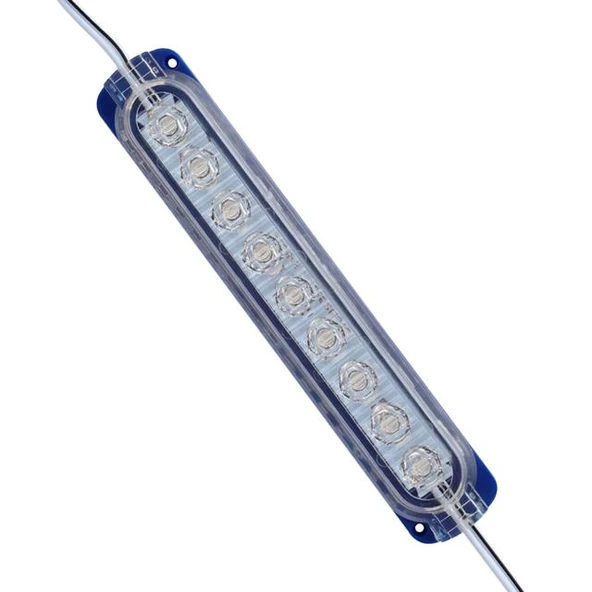 Powermaster 24 Volt 2.4 Watt Tek Renk Mavi 2835 Modül Led 14*32.5 ürün görseli 1