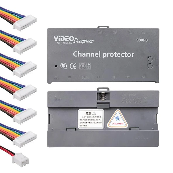Powermaster 980P4 4 Yollu Görüntülü Bina Diafon Sistemi (Kanal Kontroller) ürün görseli 1