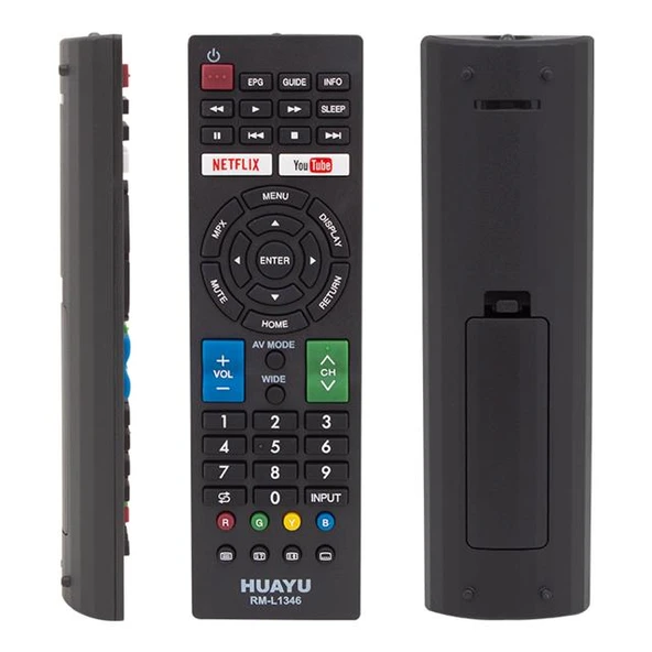 Sharp RM-L1346 Lcd Netflix Lcd Led Tv Kumandası ürün görseli 1