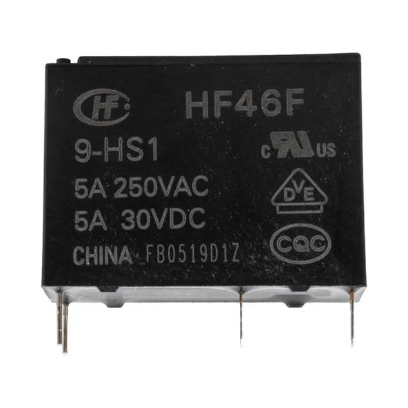 9-HS1 30 Volt 4 Bacak 5 Amper 250V AC Röle (Kombi Kartı İçin Rolesi) ürün görseli 1