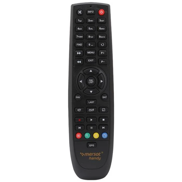 Mersat Handy Mini - Kanky SD - Benjamin BJ 7400 - Bold Q5 - Newwave Uydu Alıcı Kumandası ürün görseli 1