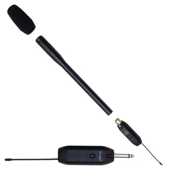 Magicvoice Mv-19603 UHF Kablosuz Kamera Uyumlu Mikrofon ürün görseli 1
