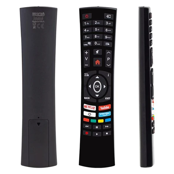 Weko Vestel Hi-Level Netflix-Youtube-Prime Video Tuşlu LCD LED TV Kumanda ürün görseli 1