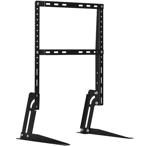 Vontech 32-65 İnc Lcd-Led Kilitli Sabit Askı Aparatı + Tv Ayağı Masa Standı LMA-04 ürün görseli 1