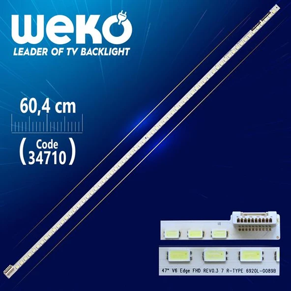 47'' V6 EDGE FHD REV0.3 7 R-TYPE 6920L-0089B - 64 Ledli 60.4 Cm - WK-201 Led Tv Bar ürün görseli 1