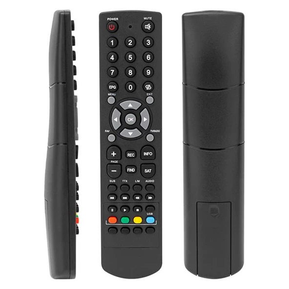 Dreamstar DS 3000G - Showmax Wito - Amstrad Viper - Saturk HD Uydu Alıcı Kumandası ürün görseli 1