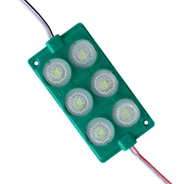 Powermaster 24 Volt 3 Watt Yeşil 3030 Modül Led 75*40 ürün görseli 1