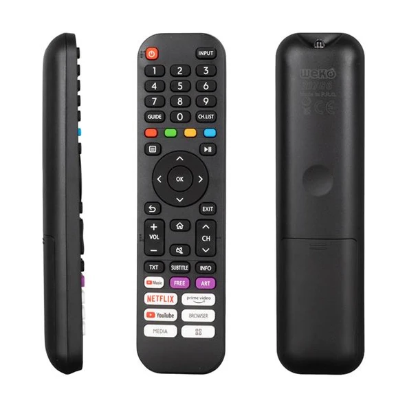 Awox EN2J30H Netflix-Youtube-Prime Video Tuşlu Android Lcd Led Tv Kumanda ürün görseli 1