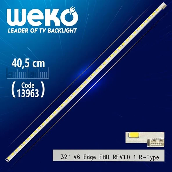 32 V6 Edge Fhd Rev1.0 1 R-Type 40.5 Cm 40 Ledli (Wk-586) ürün görseli 1