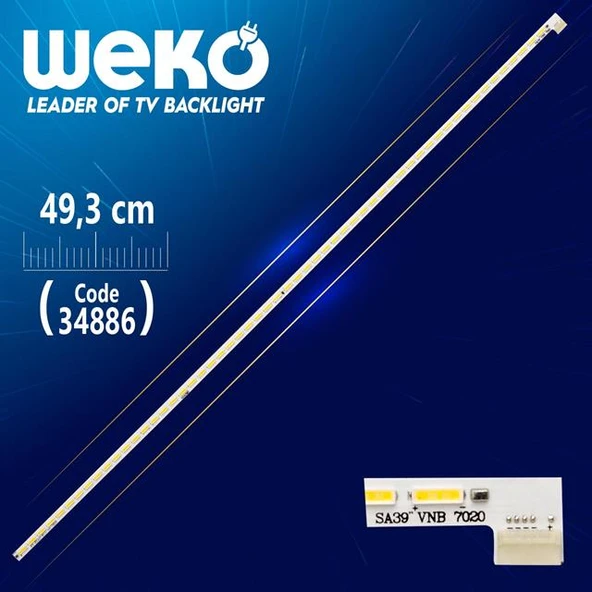 Lg Innotek Sa39 Vnb 7020  56 Ledli 49.3 Cm  - (Wk-316) ürün görseli 1