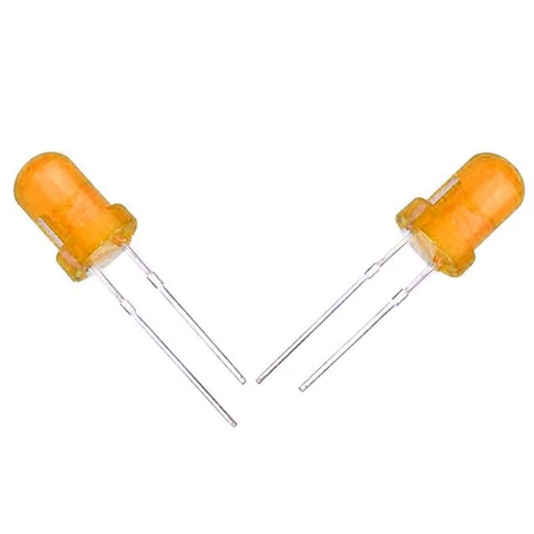 Halmet Mantar Led 4.8Mm Turuncu ürün görseli 1