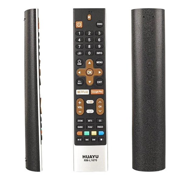 Skyworth RM-L1670 LCD LED TV Kumandası - Netflix Ve Google Play Tuşlu ürün görseli 1