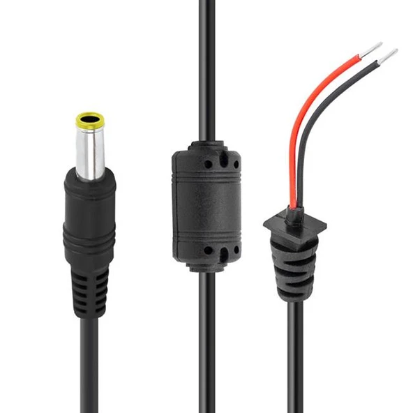 Notebook Adaptör Kablosu Jacklı 5.5-3.0 Uç ürün görseli 1