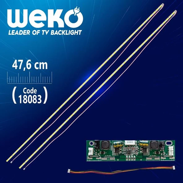 43'' Inch 51 Ledli 47 Cm Universal Tv E-Led Takımı ürün görseli 1
