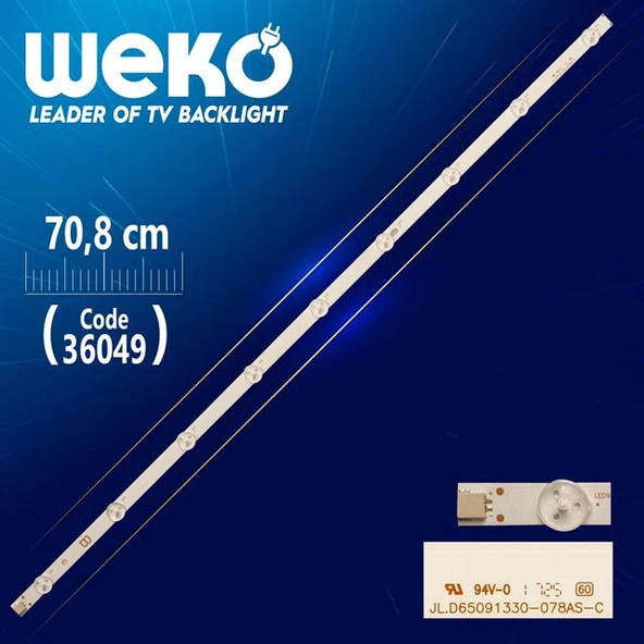 JL.D65091330-078AS-C B TYPE 70.8 Cm Tv Led Bar (Tvnizi açıp içindeki led barla birebir aynısı olduğunu görmeden almayınız. Sonrasında iade ALMAMAKTAYIZ.) ürün görseli 1