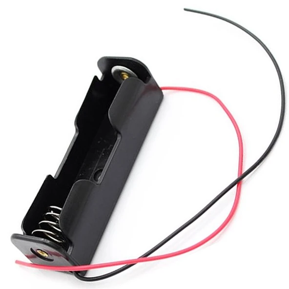 Powermaster BH-18650 Kablolu 18650 Başlıklı Piller İçin Tekli Pil Yuvası ürün görseli 1