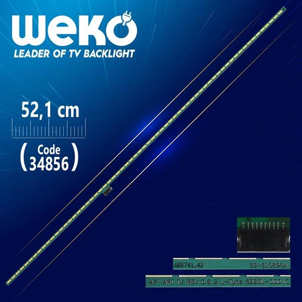 47'' ART TV REV 0.6 2 R-TYPE 6920L-0001C - 52.2 Cm 63 Ledli - WK-389 Led Tv Bar ürün görseli 1