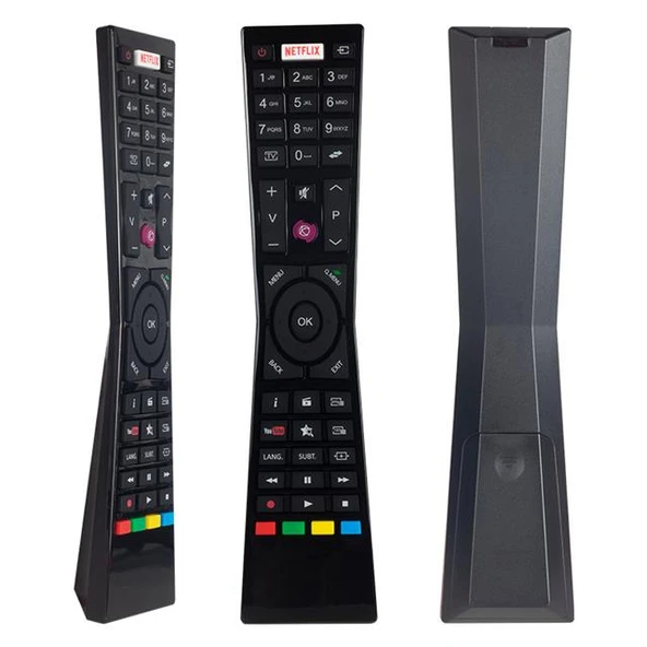 Vestel - JVC Netflix - Youtube Tuşlu Lcd Led Tv Kumandası ürün görseli 1