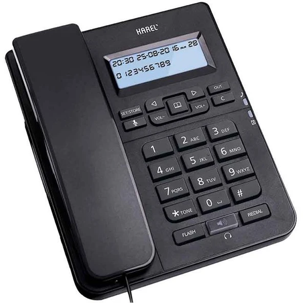 Karel TM-145 Kablolu Ekranlı Masaüstü Analog Telefon ürün görseli 1