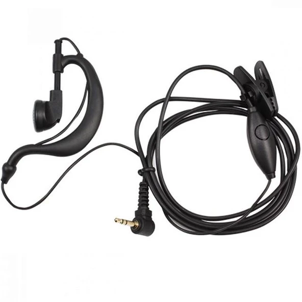 Powermaster PMR2-5 WLN KD-C80 Motorola T6N Aselsan Cobra PMR Akustik EL Telsizi Mikrofonlu Kulaklık 2.5Mm Stereo Jacklı ürün görseli 1