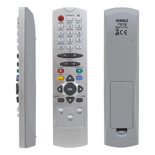 Vestel Seg 5000 FTA Uydu Alıcı Kumandası ürün görseli 1