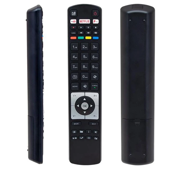 Vestel RC 5118F Black Fplay Netflix-Youtube-Play Tuşlu Lcd-Led Tv Kumanda ürün görseli 1
