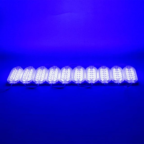 Powermaster 24 Volt 2.4 Watt Tek Renk Mavi 2835 Modül Led - Resim 2