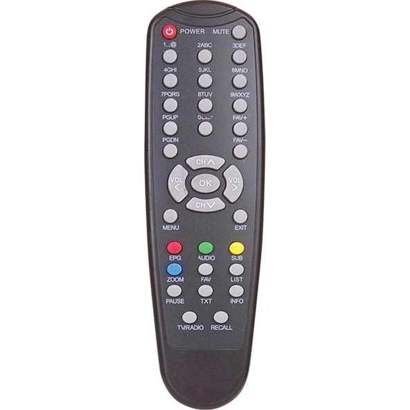 Hiremco Seoul F1 - F15 -İnpax X-2007 Fta Uydu Alıcı Kumandası ürün görseli 1