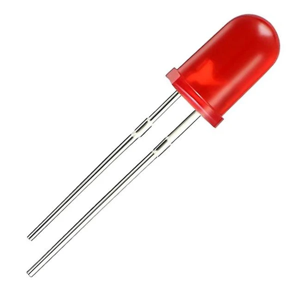 Halmet Mantar Led 5Mm Kırmızı ürün görseli 1