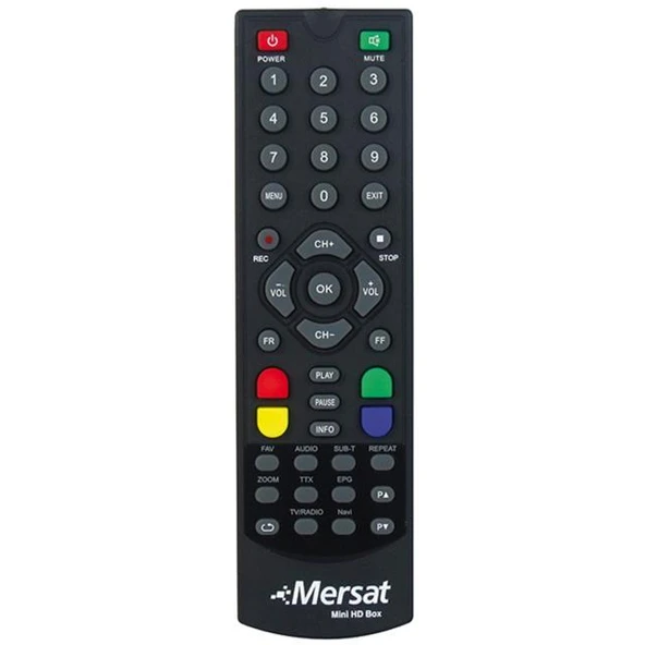 Hiremco Cobra HD / Mersat Mini Hd Box Hdmi+Scart / Besttel Mini HD Uydu Alıcı Kumandası ürün görseli 1
