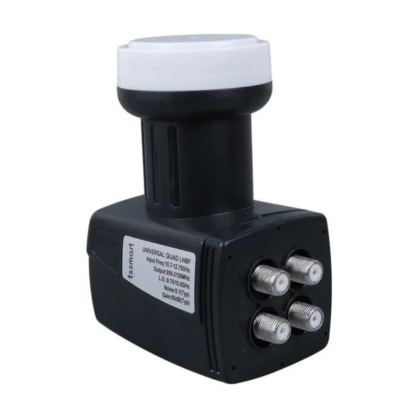 T&Smart 0.1Db Ultra HD 4K Universal Dört Çıkışlı Lnb ürün görseli 1