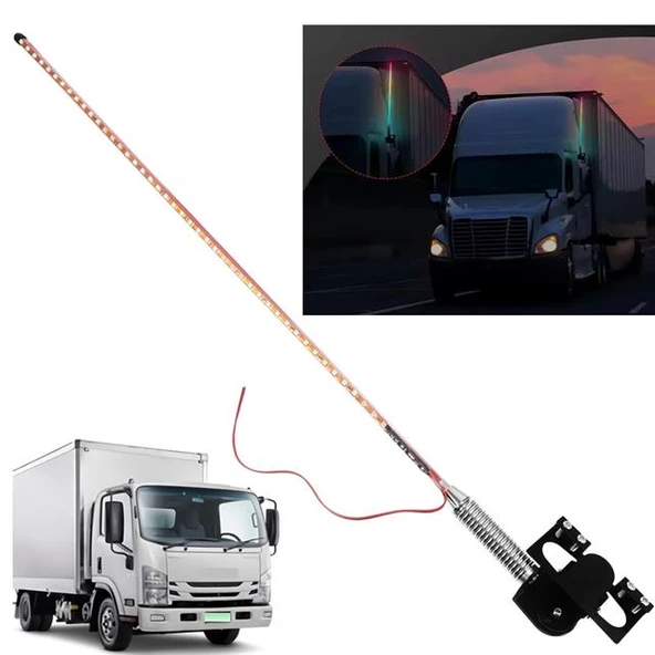 Powetmaster PM-26416 105 CM Ledli Oto Anten ürün görseli 1