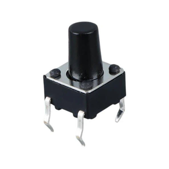 Tact Switch (C-9 Buton) 6X6x5mm (Ic-200) ürün görseli 1
