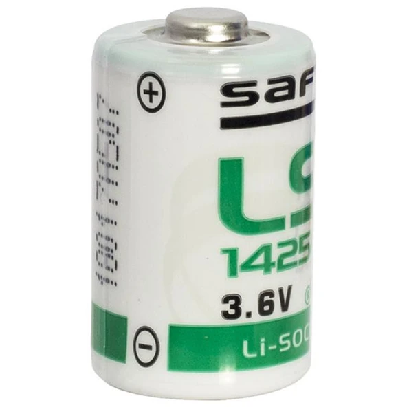 3.6 Volt Kısa Lityum Saft Pil 14250 ürün görseli 1