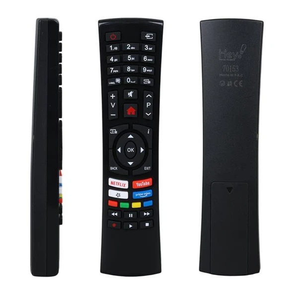 Toshiba CT-8528 - 43V5863DB - 40L2863DG - 32L3963DA Netflix-Youtube-Rakuten Tv Tuşlu Küçük Kalıp Lcd-Led Tv Kumanda ürün görseli 1